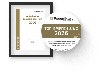 Beste Empfehlungen von unseren Kunden 